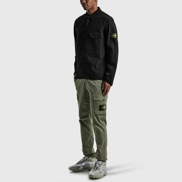STONE ISLAND Jackets Coats Men's Black-4