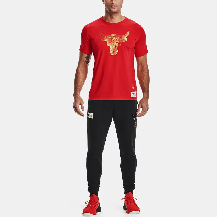 Under Armour Project T Shirts Men Red-2