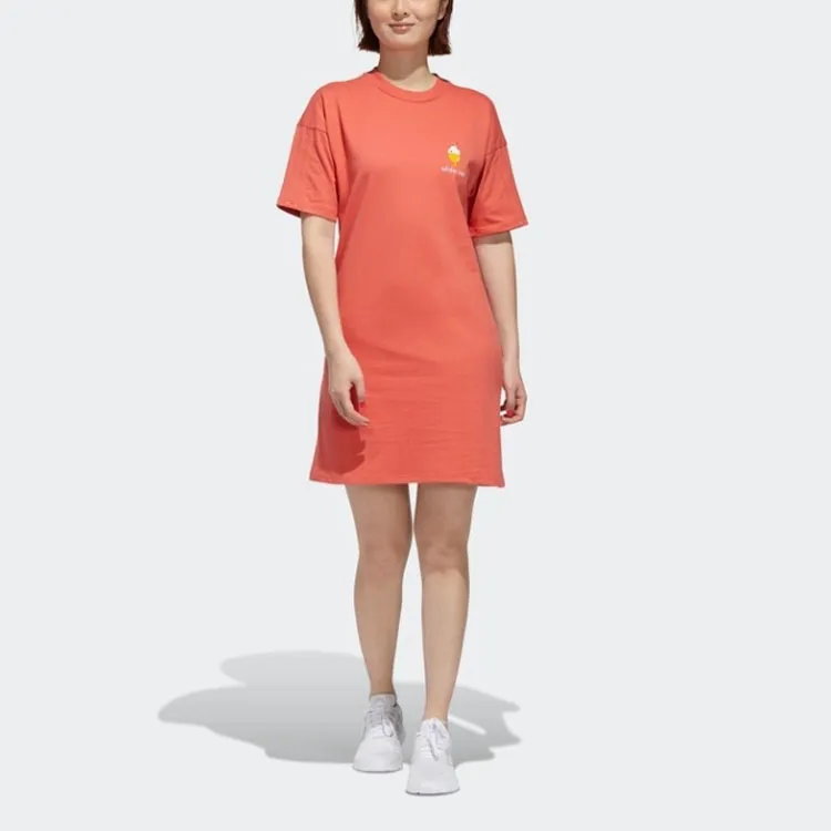 Adidas Neo Dress Women's Orange-1