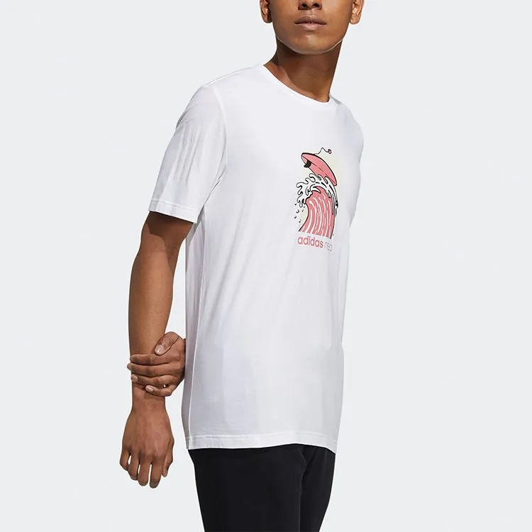 Adidas Neo T Shirts Men White-3