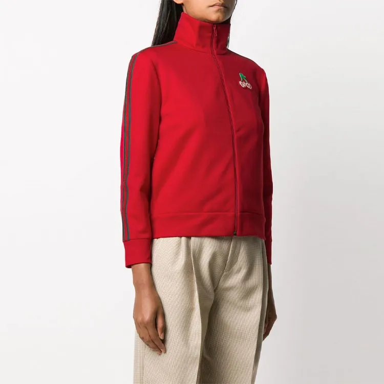 GUCCI Jackets Coats Women's Red-2