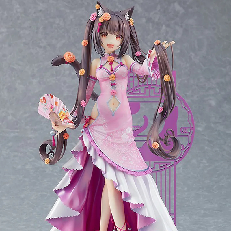 GSC Nekopara Main Characters Chocolate/Vanilla Chinese Lolita Ver. Nekopara Including Base 22cm Scale Figures-2