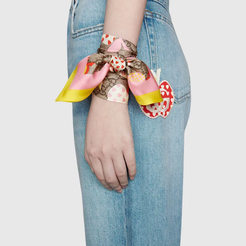 GUCCI Silk Scarves Women's-2