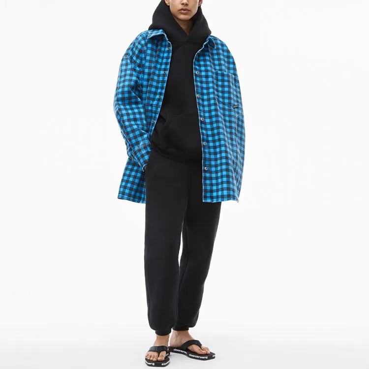 Alexander Wang Jackets Unisex Black Blue-2
