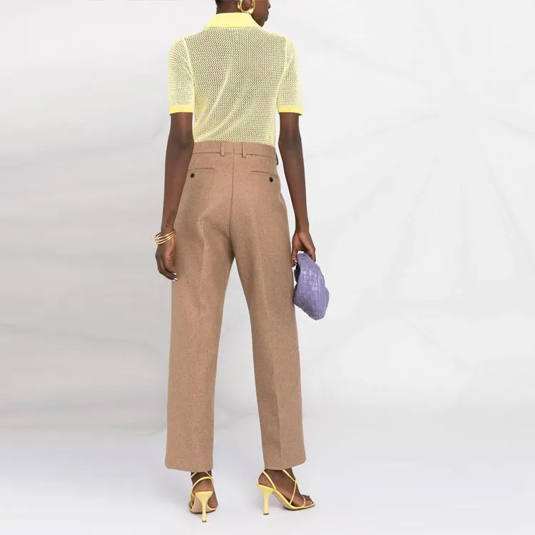 Bottega Veneta Polo Shirt Women's Yellow-2
