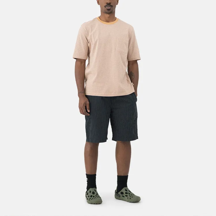 Stussy Volume Pleated Stripe Short-2