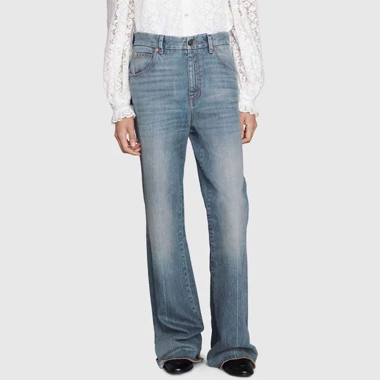 GUCCI Jeans Women's Blue-2