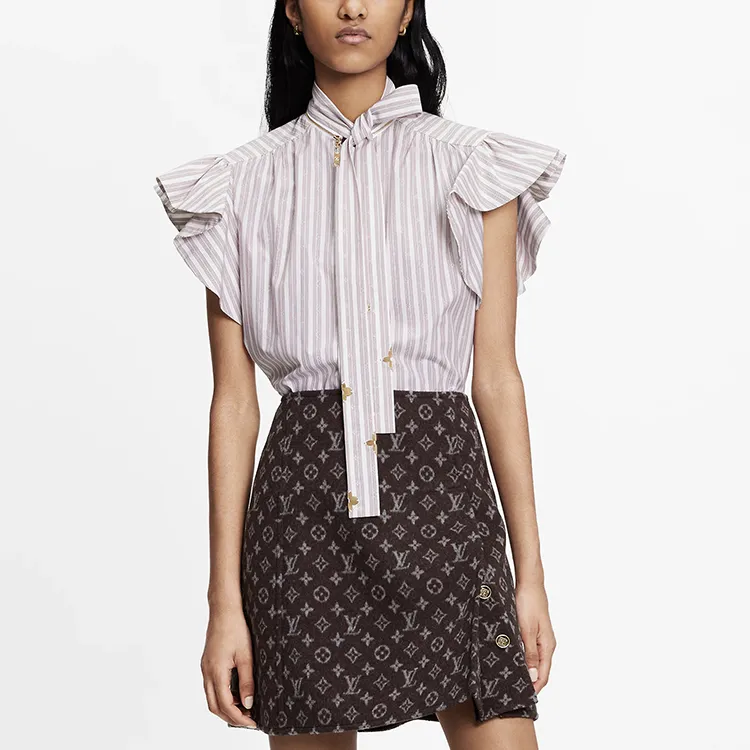 LOUIS VUITTON Casual Short Skirts Women's Brown-4