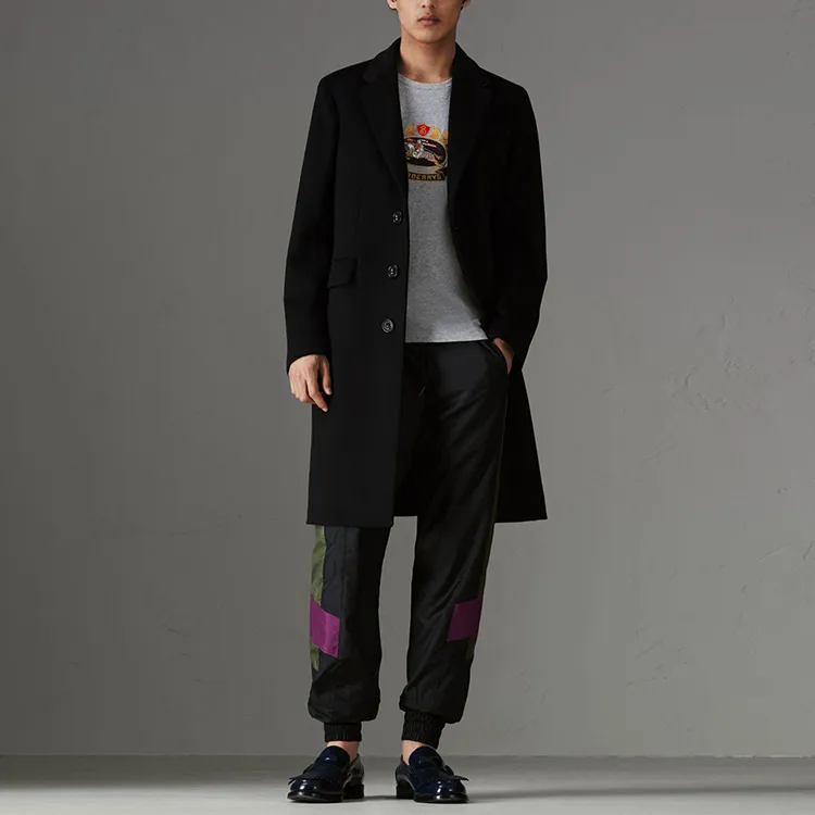 Burberry T Shirts Men Gray-2