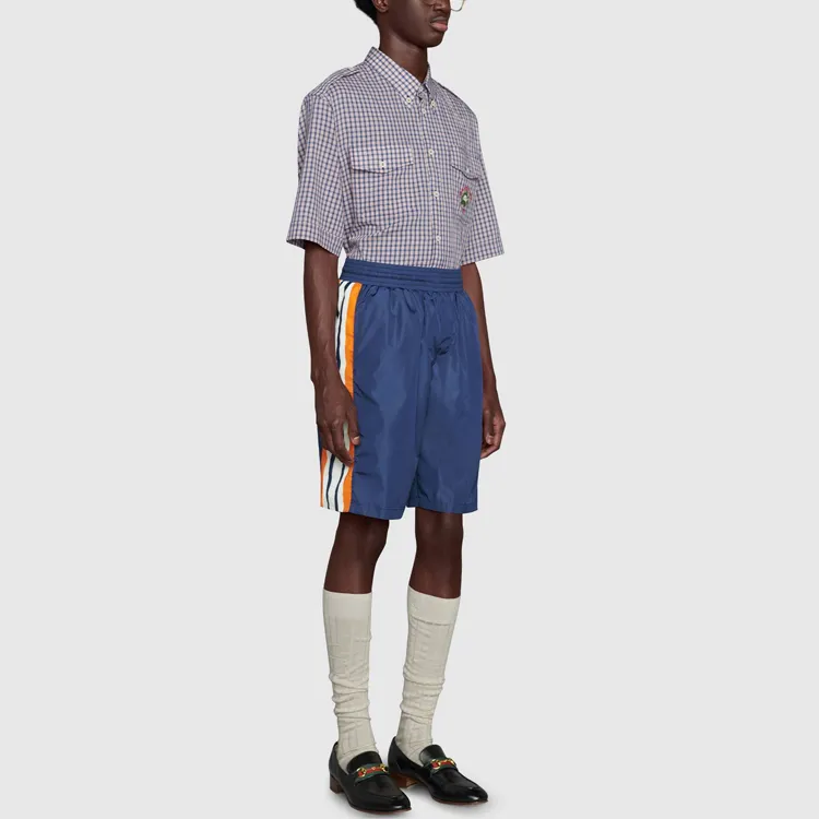GUCCI Swimming Shorts Men Blue-1