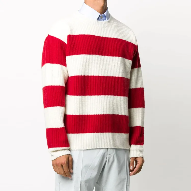 GUCCI FW21 Sweater Men's White Red-3