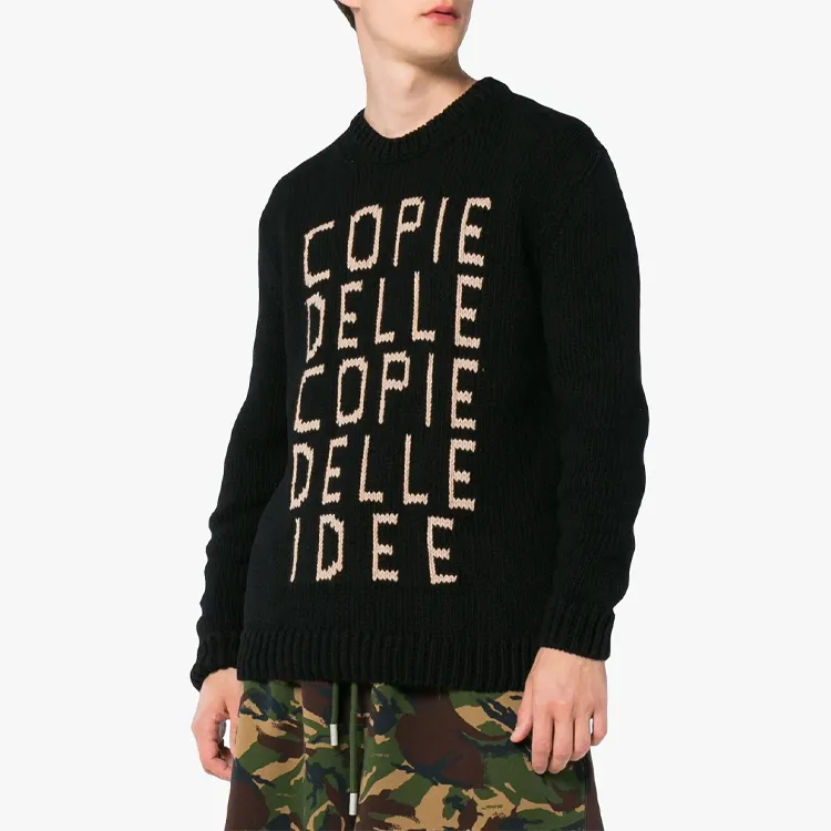 GUCCI Sweaters Men Black-3