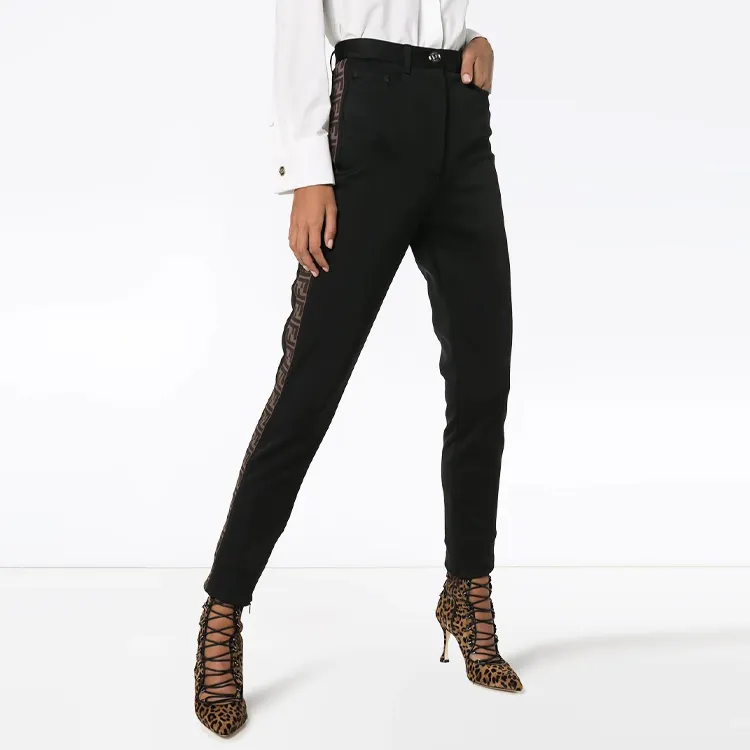 FENDI Leggings Women's Black-2
