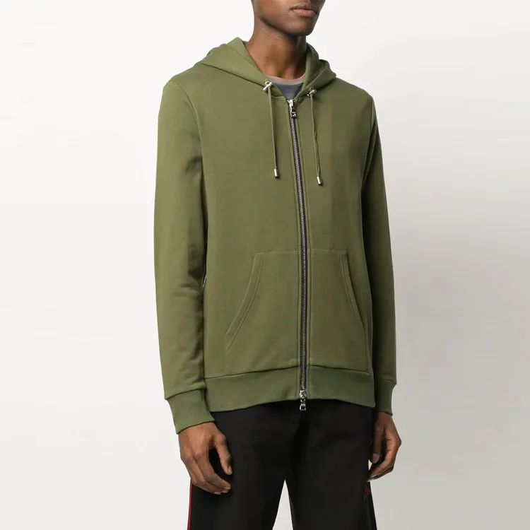 BALMAIN Sweatshirts Men Green-3