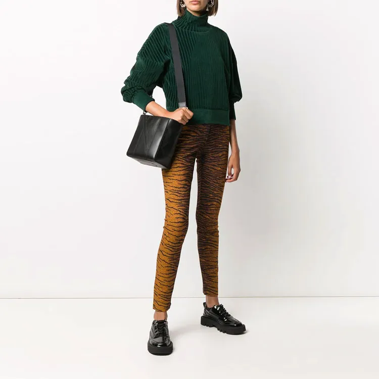 KENZO Leggings Women's Brown-2