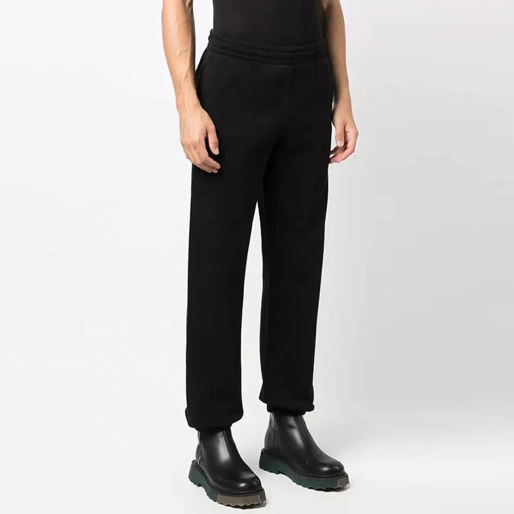 OFF WHITE FW21 Knitted Sweatpants Men Black-2