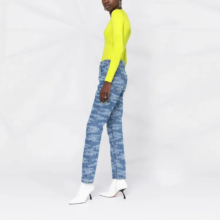 Vetements Jeans Women's Blue-4