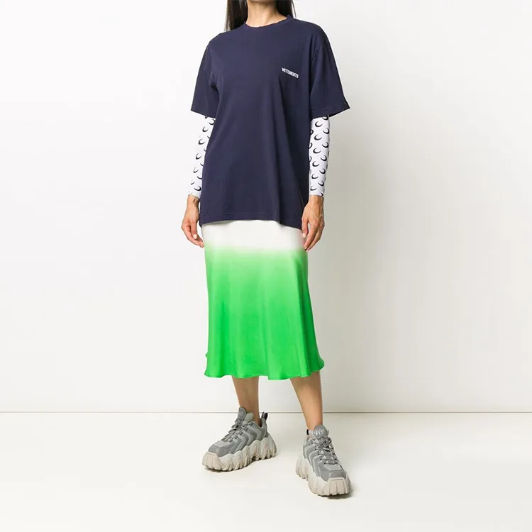 Vetements T-Shirts Unisex Navy-1