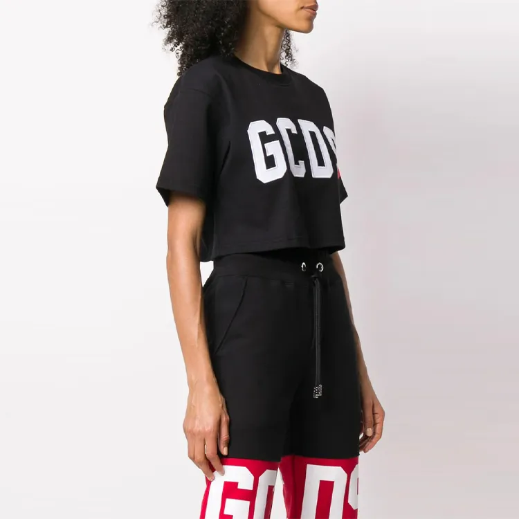 GCDS Crop Tops Women's Black-3