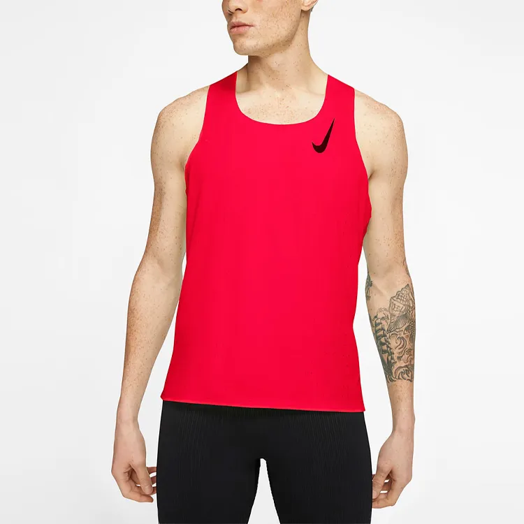 Nike Tank Tops Men Red-2
