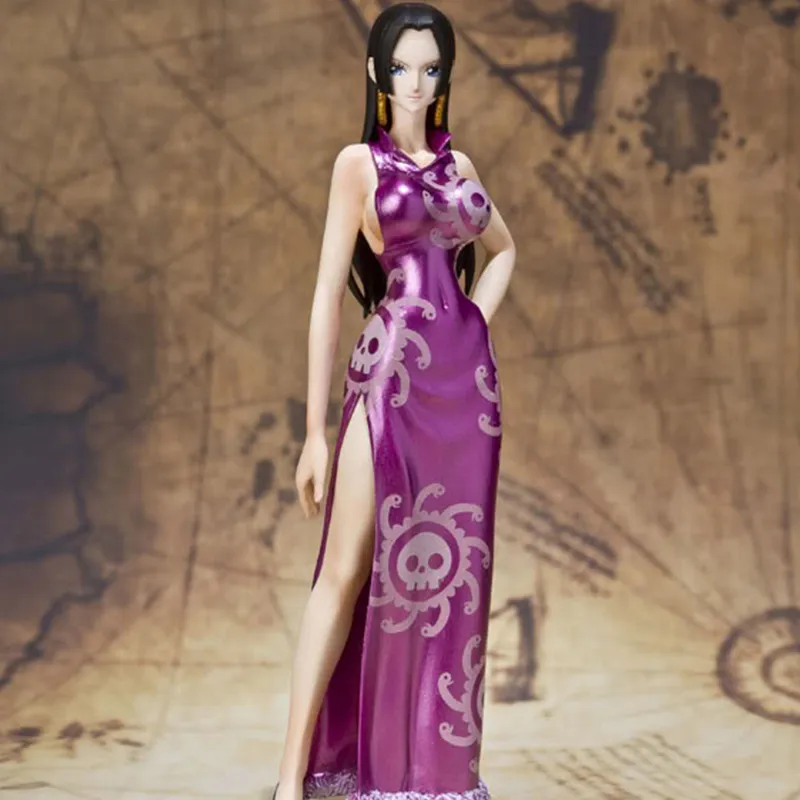 BANDAI One Piece One Piece Seven Warlords Hancock Empress Cheongsam Nine Snakes Scale Figures-1