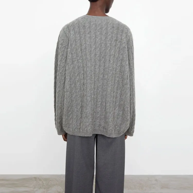 TOTEME FW21 Cashmere Sweater Women's Gray-3