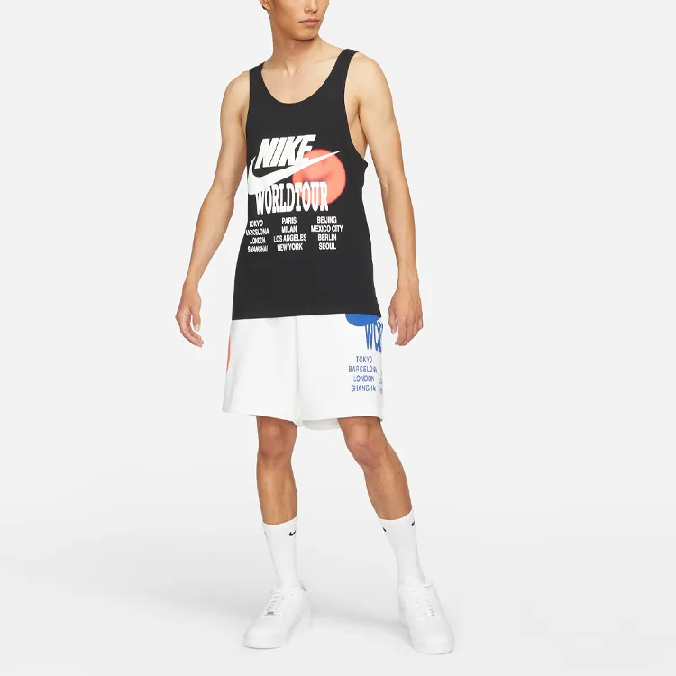 Nike Tank Tops Men Black-2
