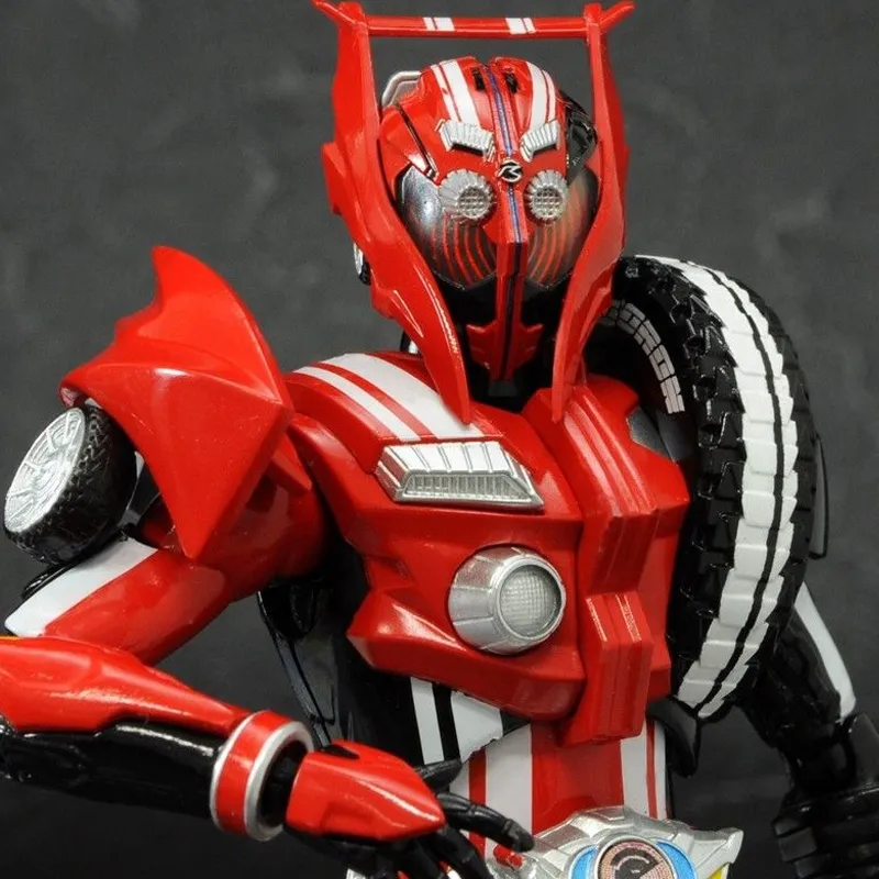 BANDAI Kamen Rider Drive Milk Thick Special Tire Set Assembled Model 14.5cm Scale Figures-1
