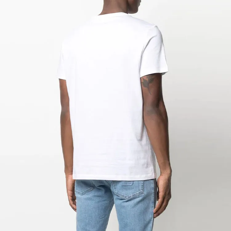 BALMAIN Logo embossed T shirt-1