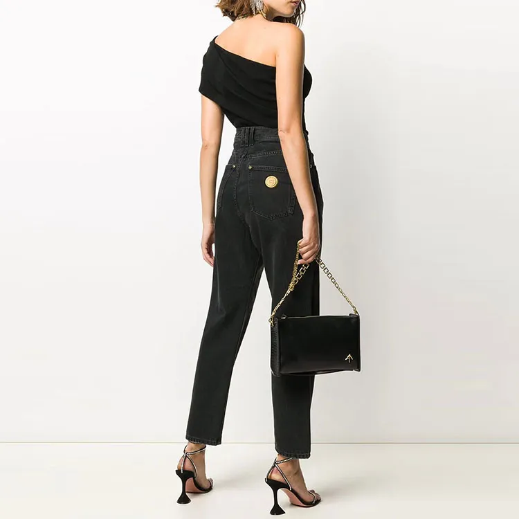 BALMAIN Jeans Women's Black-3