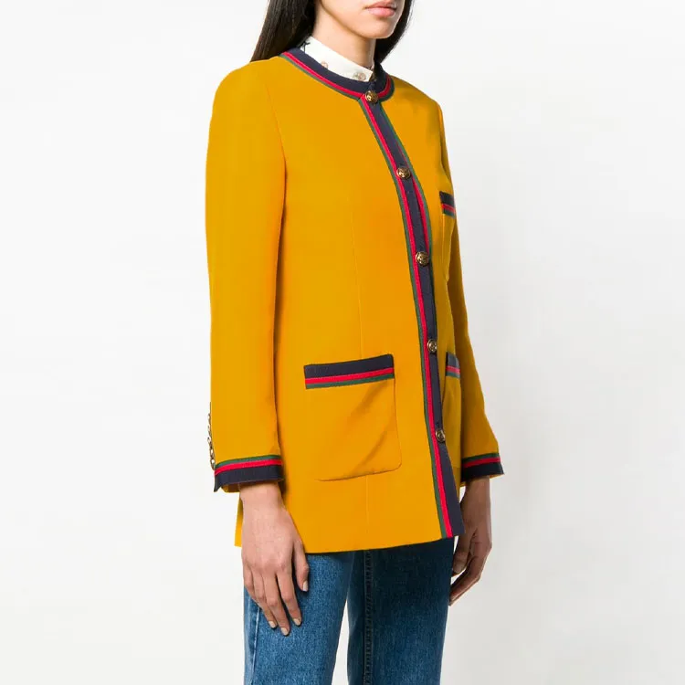 GUCCI Jackets Women's Yellow-2