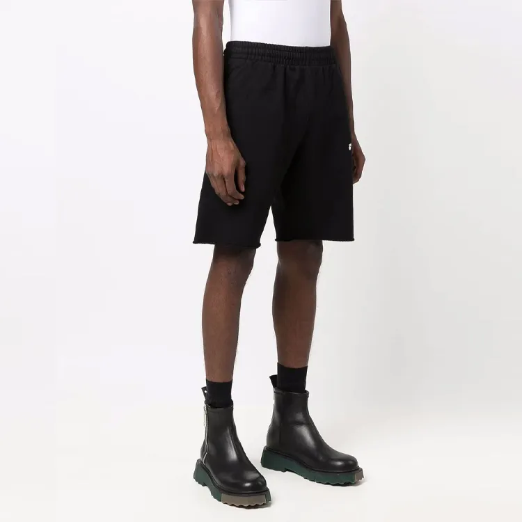 OFF WHITE Ow Logo Sweat Shorts-2