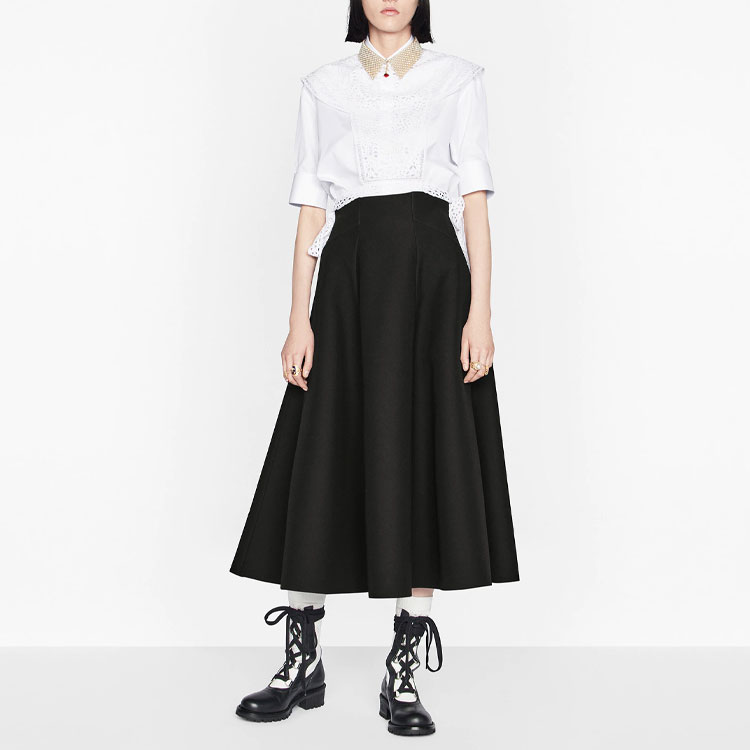 DIOR Quarterly New Products Casual Long Skirts Women's Black