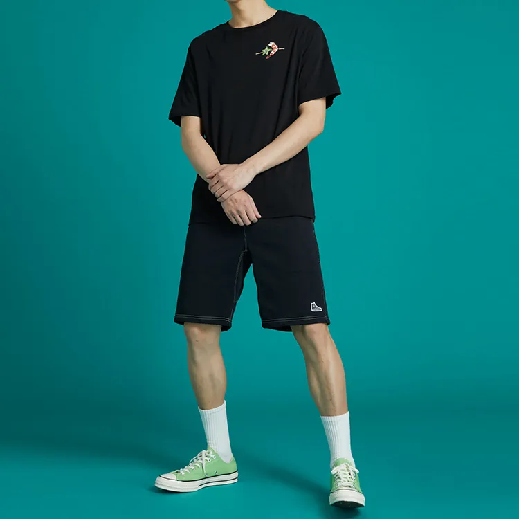 Converse Casual Shorts Unisex Black-3