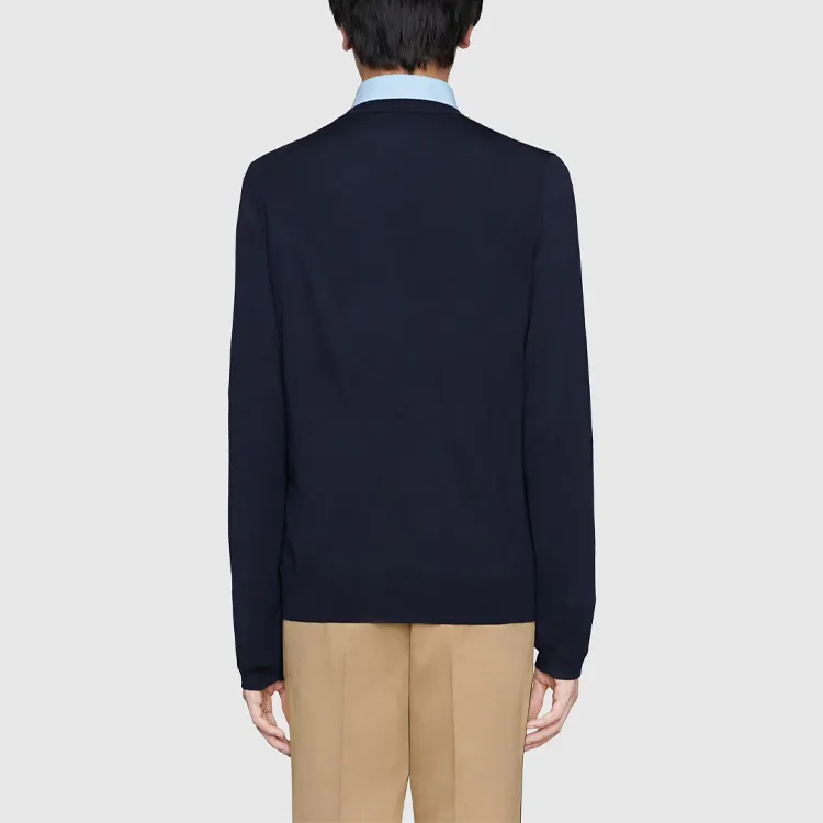 GUCCI Embroidered Gg Jumper-10