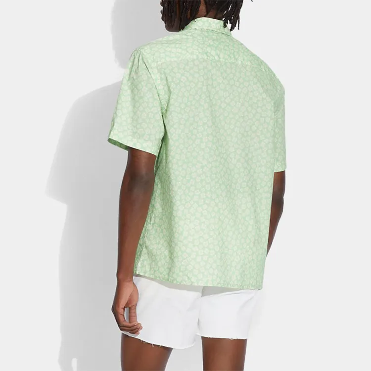 COACH Shirts Men Green-2