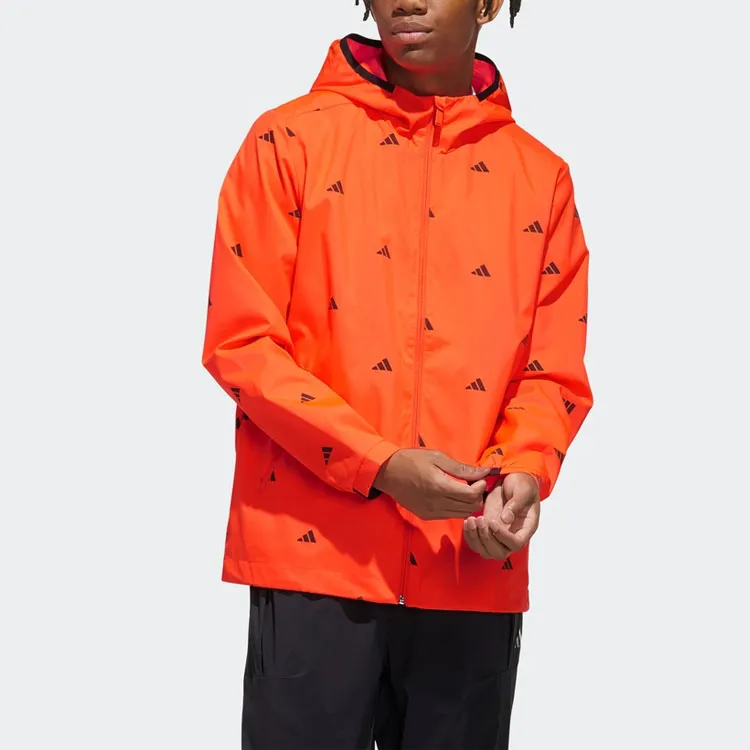 Adidas Jackets Men Red Fluorescent-2