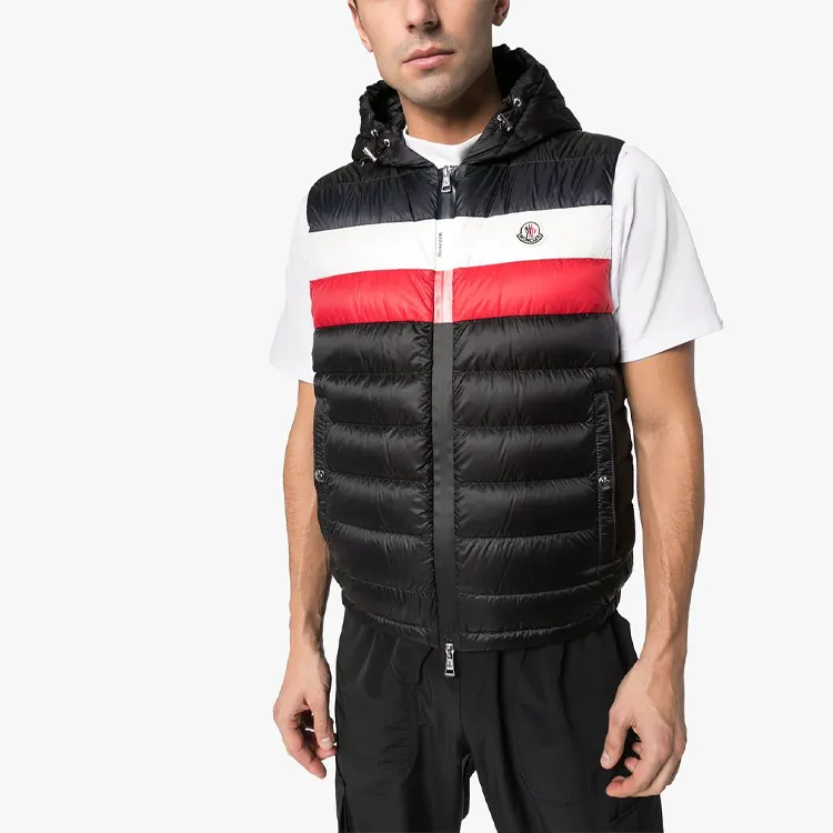 Moncler FW21 Vests Men Black-3