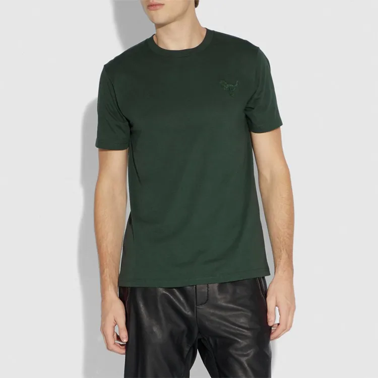 COACH T-Shirts Men Green-3