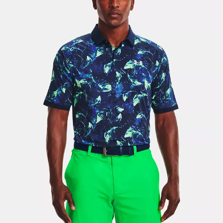 Under Armour Iso Chill Polo Shirts Men Dark Blue-2