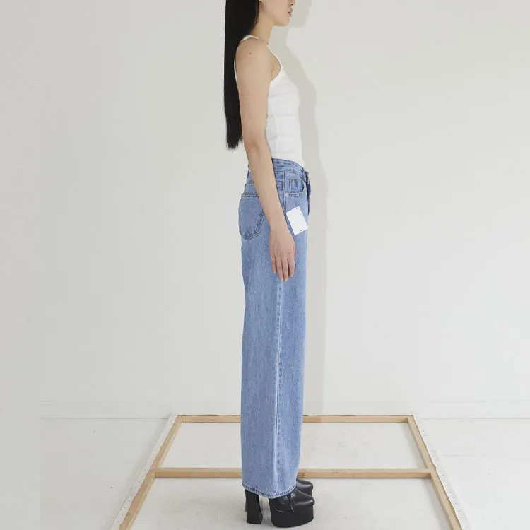 KIMHEKIM Jeans Women's Blue-4