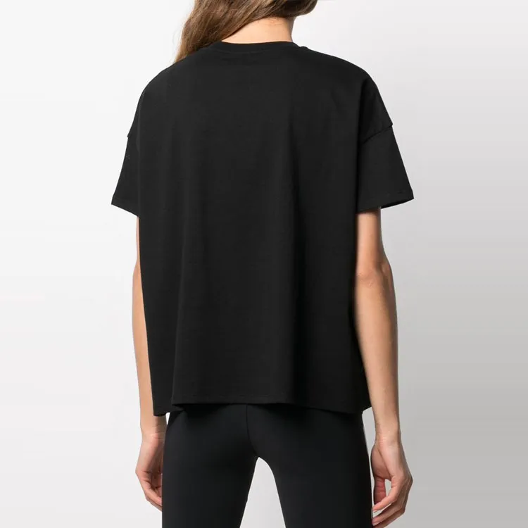 Moncler SS21 T Shirts Women's Black-3