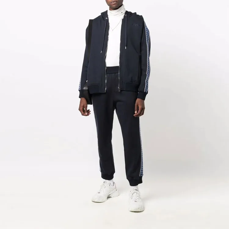 VERSACE Sweatshirts Men Dark Blue-5