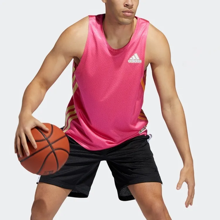 Adidas Basketball Jerseys Unisex Semi Neon Pink-3