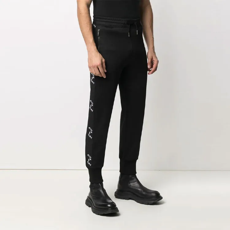Givenchy Knitted Sweatpants Unisex Black-3