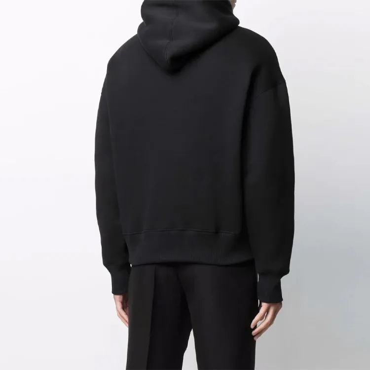 Ami Paris Ami De Coeur Tonal Hoodie-3