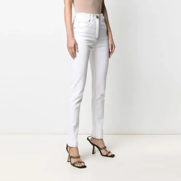 BALMAIN Jeans Women's White-3