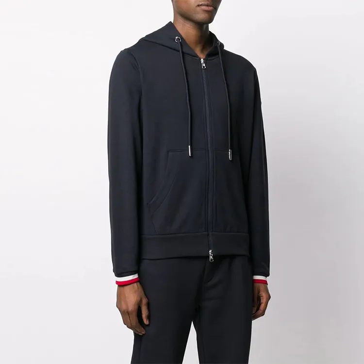 Moncler Sweatshirts Men Black-1