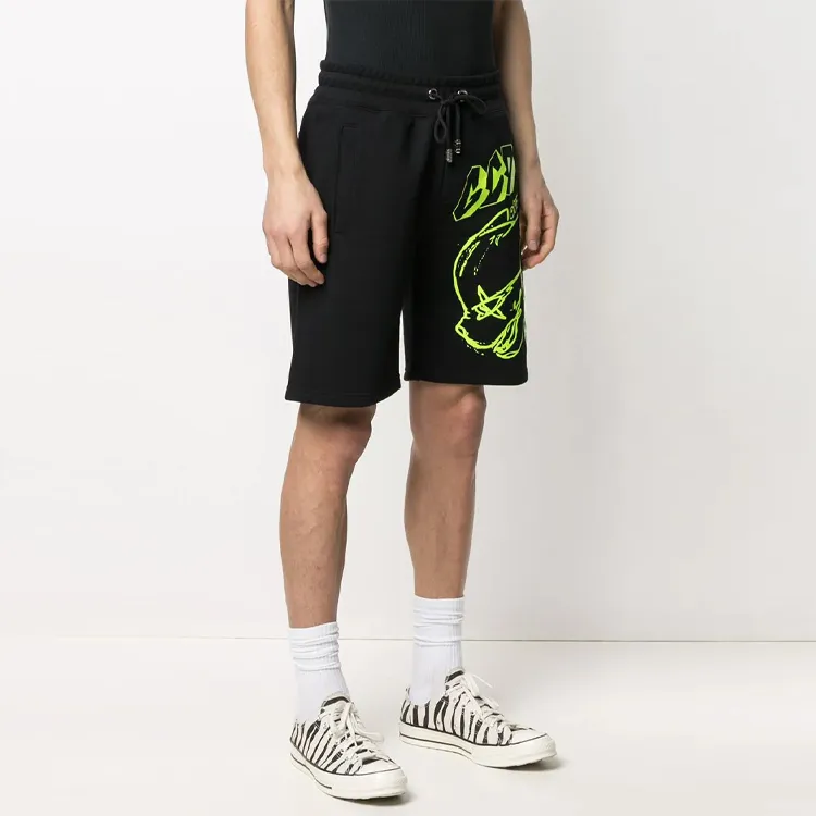 GCDS Sports Shorts Men Black-3