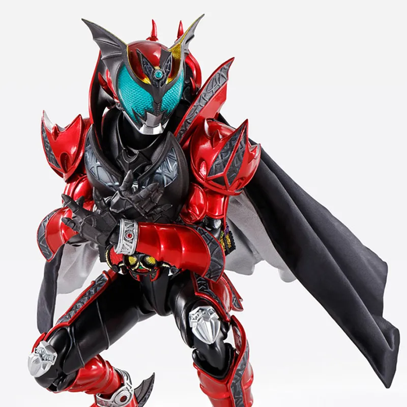 BANDAI Kamen Rider Kiva Bandai SHF Real Bone Carving, Kamen Rider Dark Kiva 15cm Gothic Scale Figures-2